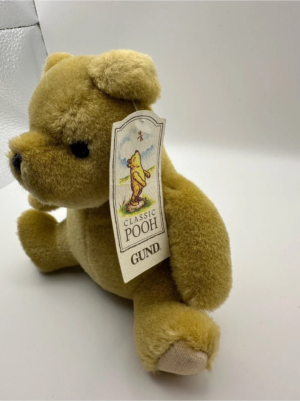 NWT GUND Classic Pooh Winnie the Pooh Plush Bear Small 6-14 in 1998 RARE
